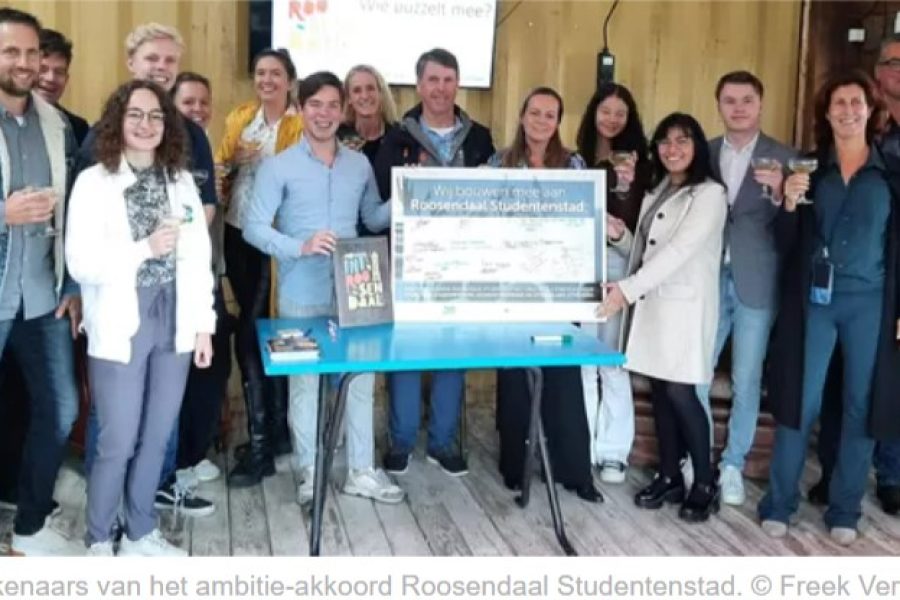 Roosendaal op weg als aantrekkelijke studentenstad in 2030